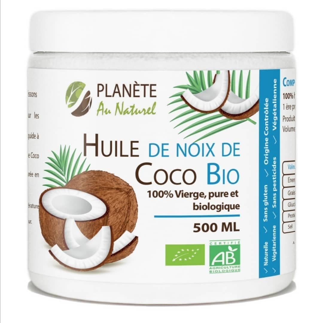 Huile de Noix de Coco Bio 500ml