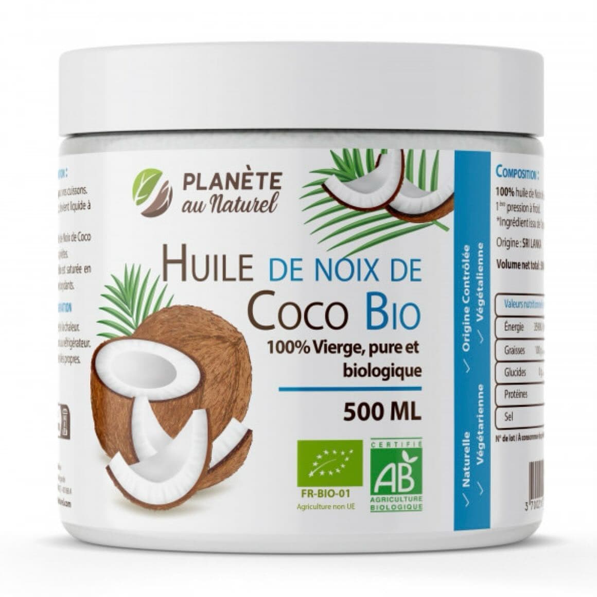 Huile de Coco Bio