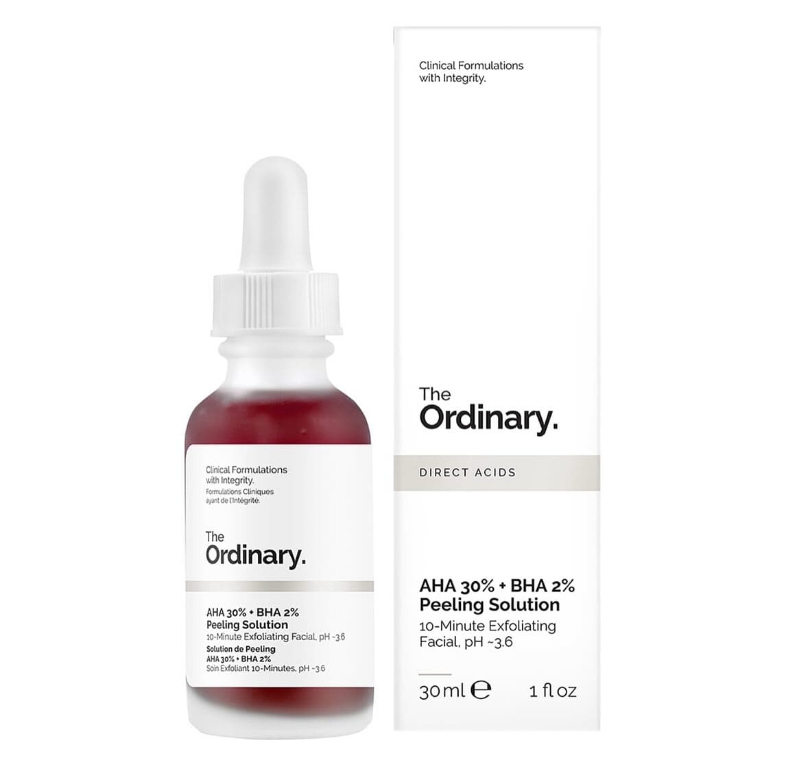 The Ordinary Peeling AHA 30% + BHA 2%