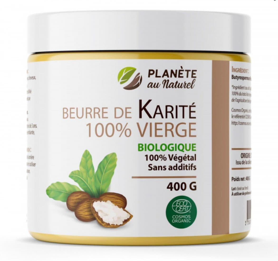 Beurre de Karité BIO 100% Vierge 400g